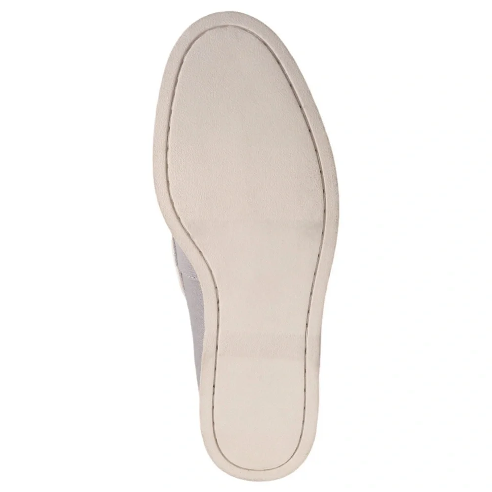 Club Room Men's Elliot Lace-Up Cotton Canvas Boat Shoes- Size 7